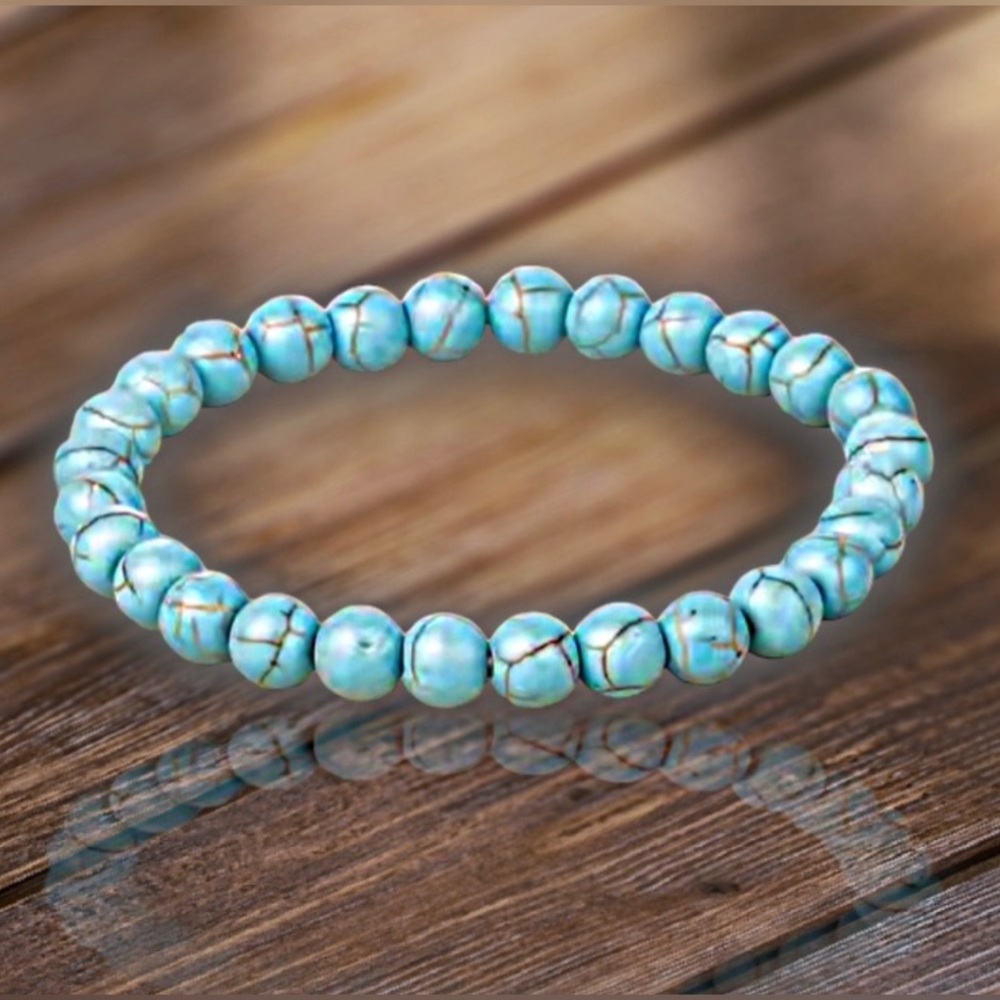 Turquoise Chakra Stone Bracelet